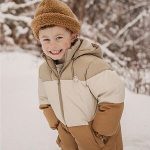 Great condition Rylee + Cru Puffer Jacket - Color Block 8-9